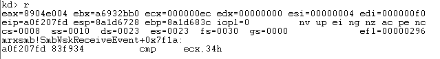 SMBv3 Null Pointer Dereference vulnerability (CVE-2018-0833)