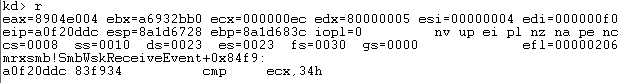 SMBv3 Null Pointer Dereference vulnerability (CVE-2018-0833)