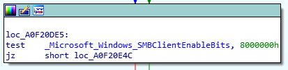 SMBv3 Null Pointer Dereference vulnerability (CVE-2018-0833)