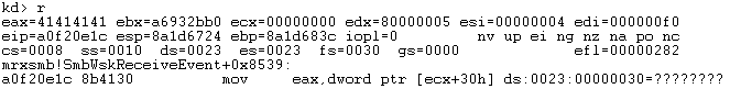 SMBv3 Null Pointer Dereference vulnerability (CVE-2018-0833)