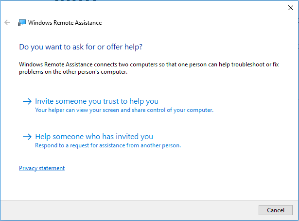 Windows Remote Assistance XXE vulnerability