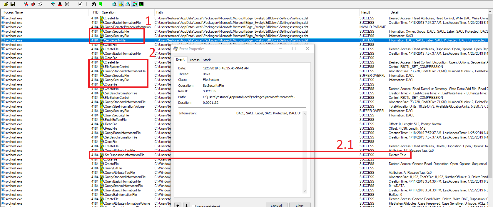 DACL Permissions Overwrite Privilege Escalation (CVE-2019-0841)